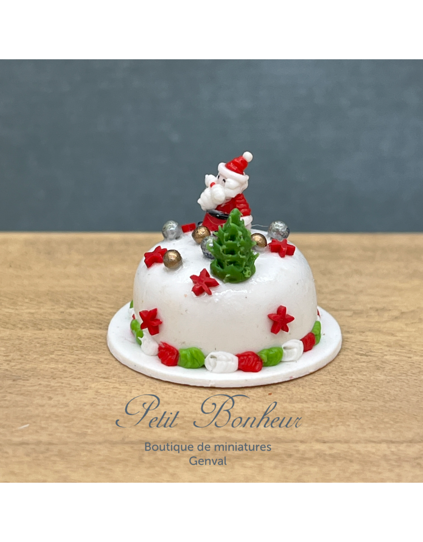 Gâteau de Noël, miniature 1:12