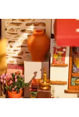 Rolife Corner Bookstore DG164 - Rolife DIY Miniature Dollhouse