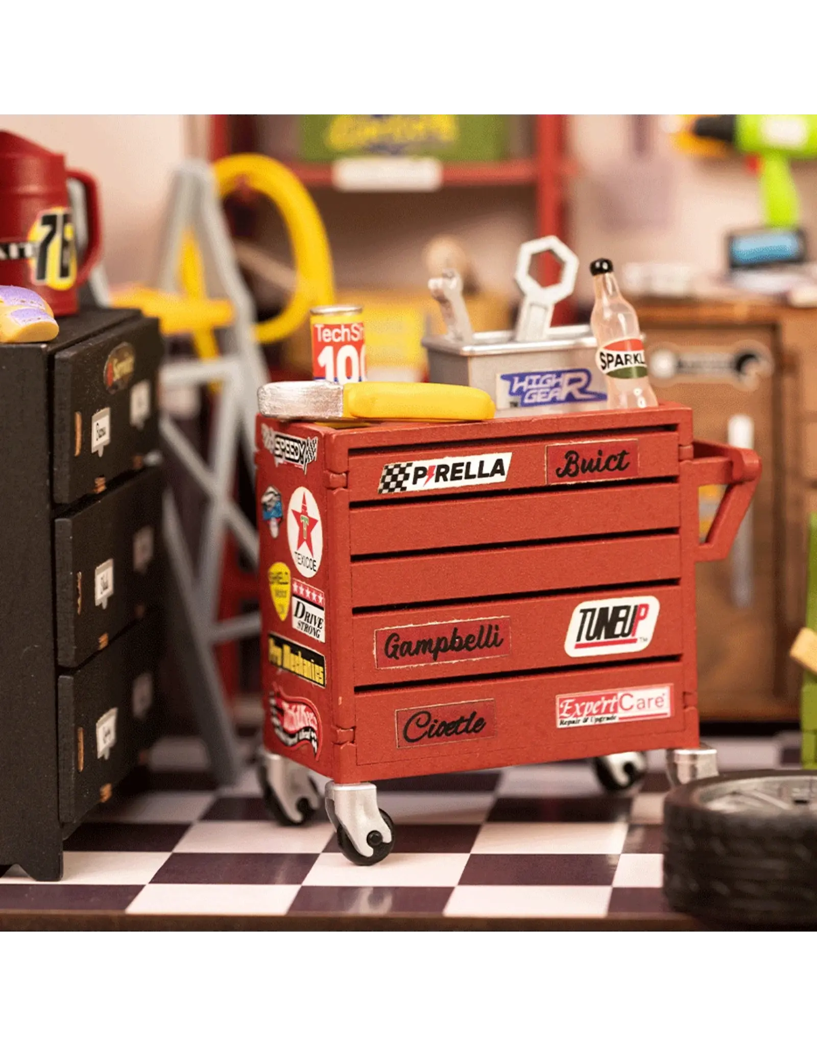 Rolife Garage Workshop DG165 - Rolife DIY Miniature Dollhouse