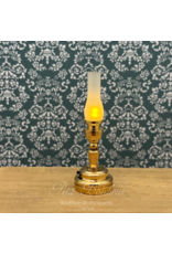 Lampe à huile de table LED miniature 1:12