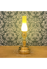 Lampe à huile de table LED miniature 1:12
