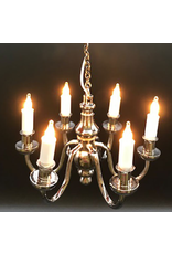 Lustre 6 bougies miniature 1:12