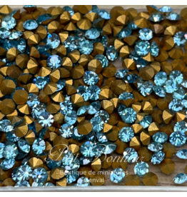 Swarovski Strass Swarovski 2,4 mm fond conique (10 pc)