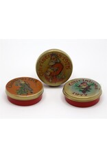 Boîtes à biscuits rondes de Noël (3) miniature 1:12