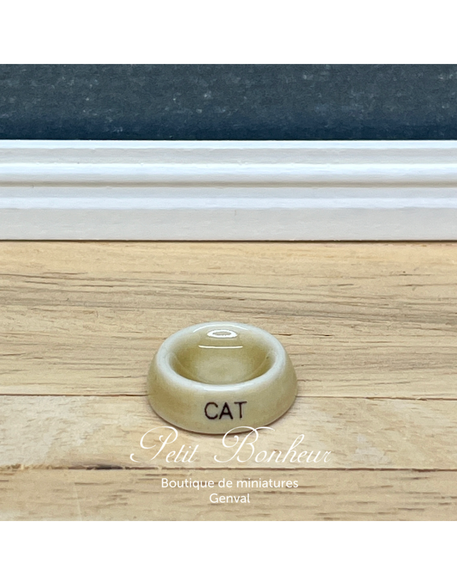 Bol pour chat miniature 1:12