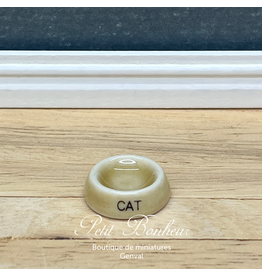 Bol pour chat miniature 1:12