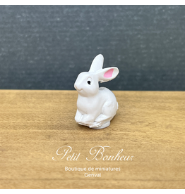 Lapin blanc (miniature 1:12)