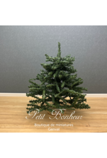 Grand sapin de Noël (16cm) miniature 1:12