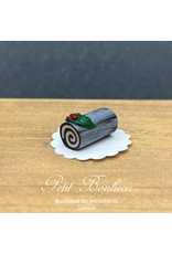 Bûche de Noël, miniature 1:12