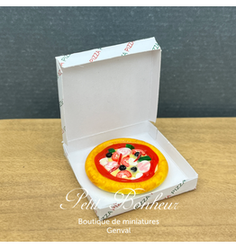 Pizza et sa boîte, miniature 1:12