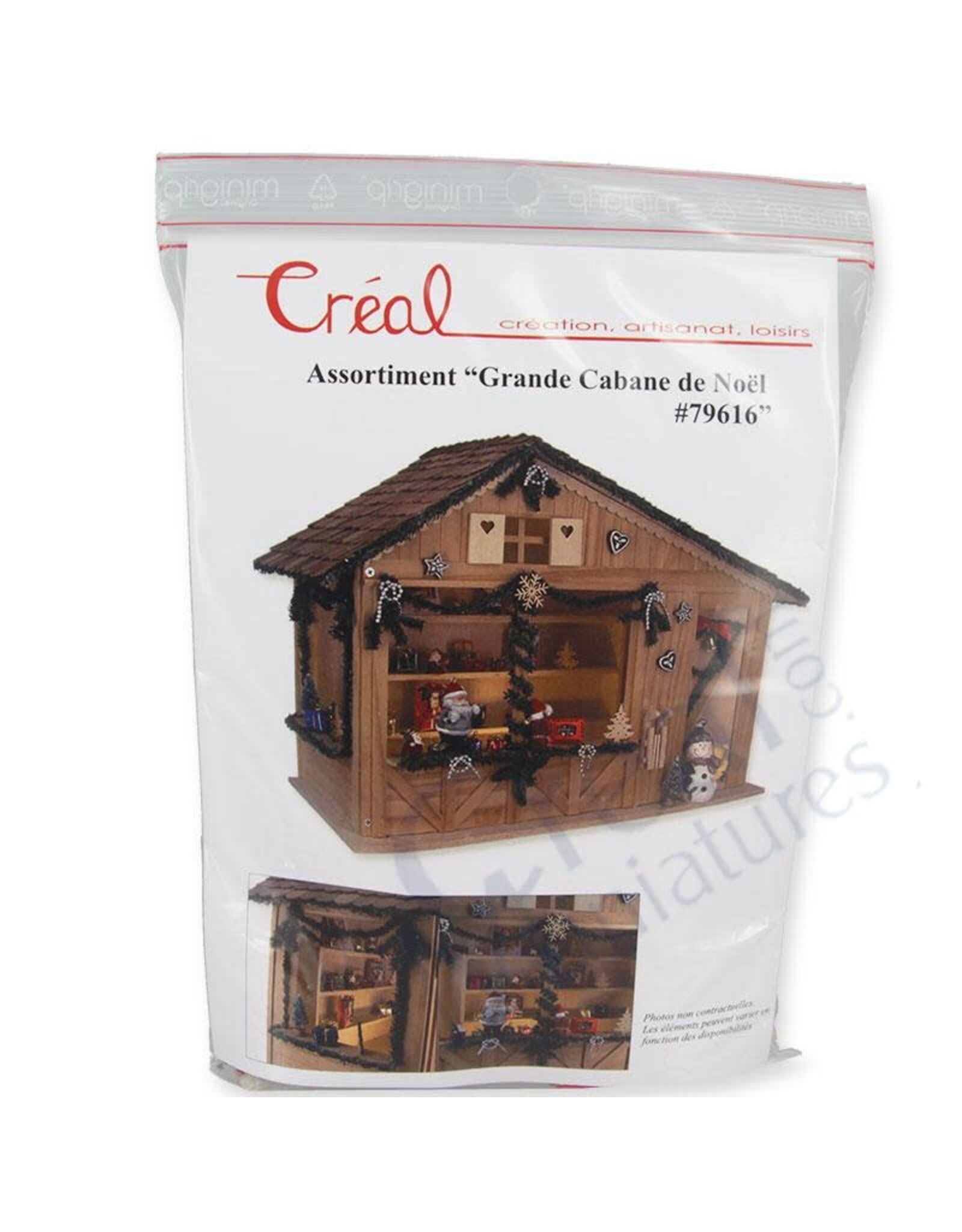 Ensemble déco pour cabane Noël