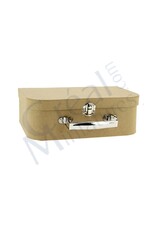 Grande valise vide en papier maché
