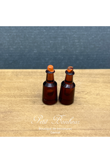 Bouteilles d'huile (2) miniatures 1:12