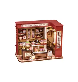 Rolife Honey Dessert Talk - Boutique de douceurs -DG168  Rolife DIY Miniature Dollhouse