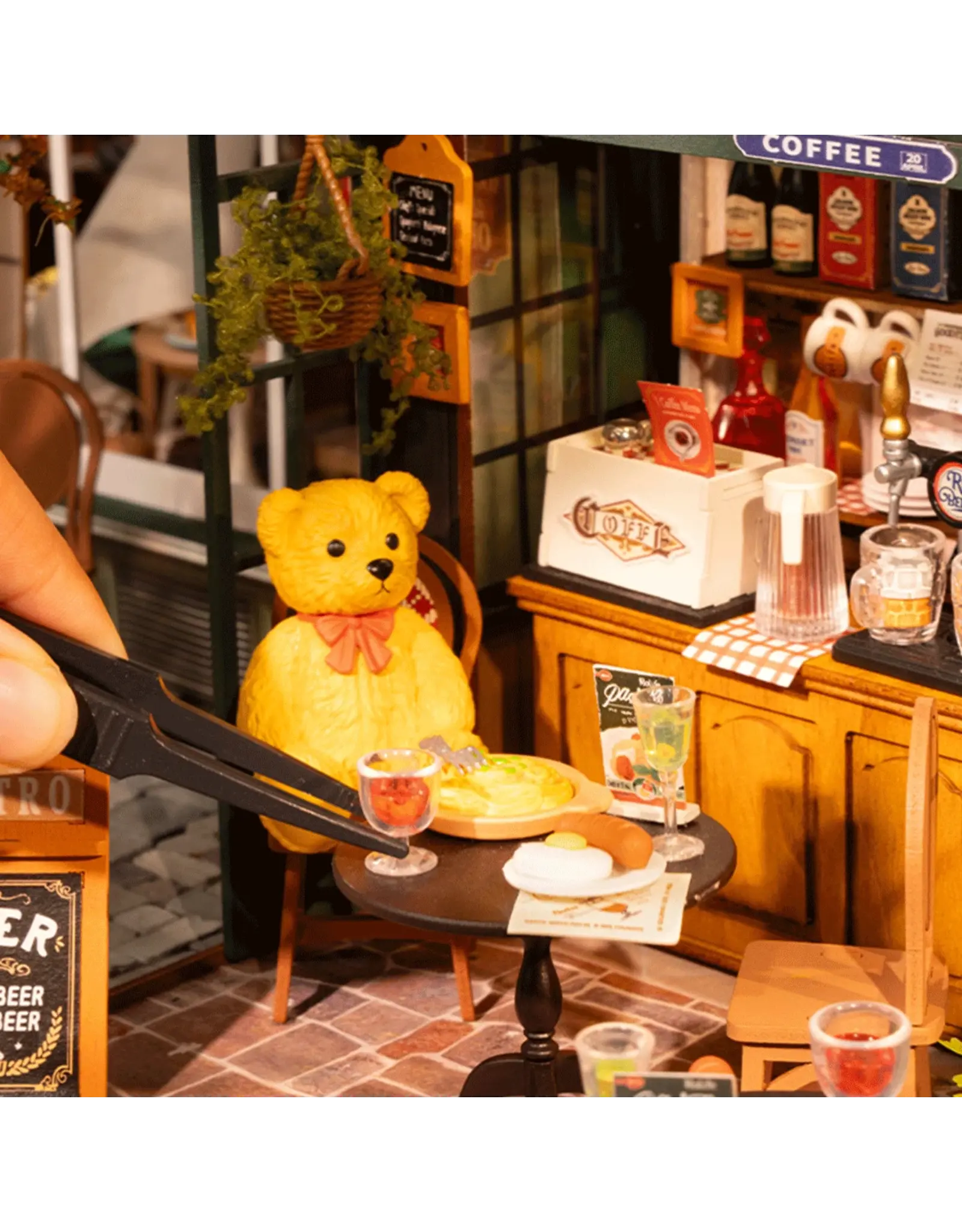 Rolife Tipsy Restaurant Bar - DG167  Rolife DIY Miniature Dollhouse