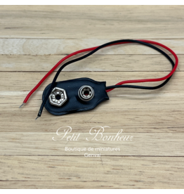 Adaptateur pour pile 9V