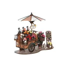 Rolife Blossom Cart - Le chariot de fleurs - TGS03 - Rolife DIY Miniature Dollhouse