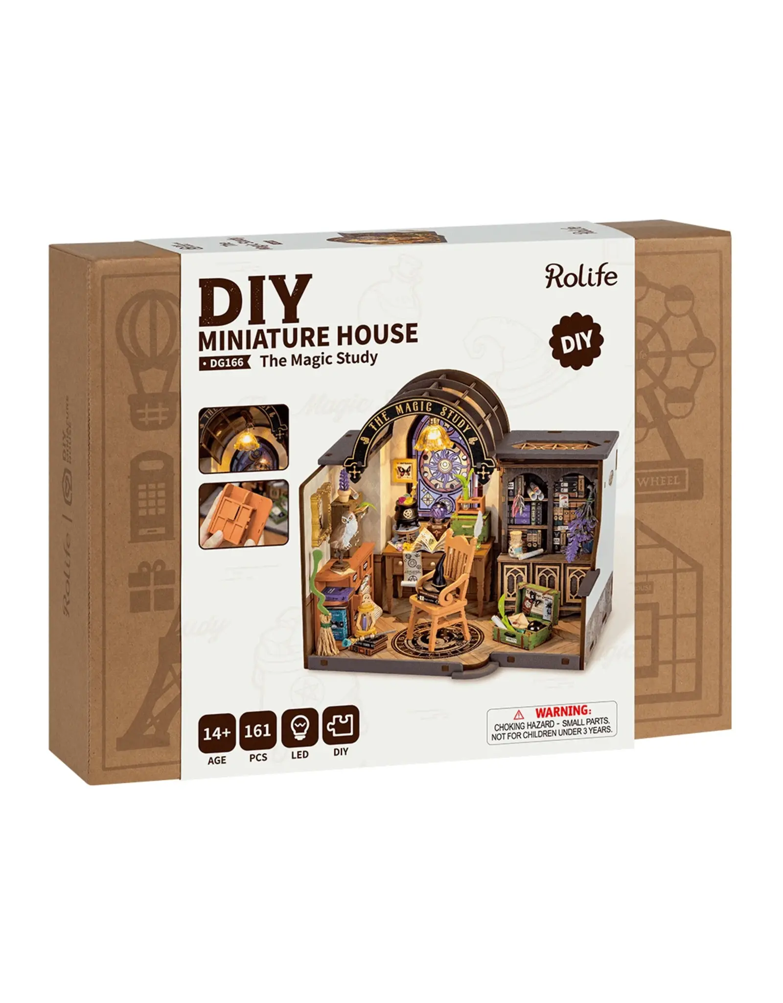 Rolife The Magic Study - DG166 - Rolife DIY Miniature Dollhouse