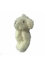 Ourson blanc "fluffy"
