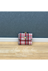 Sac/mallette en tartant rouge