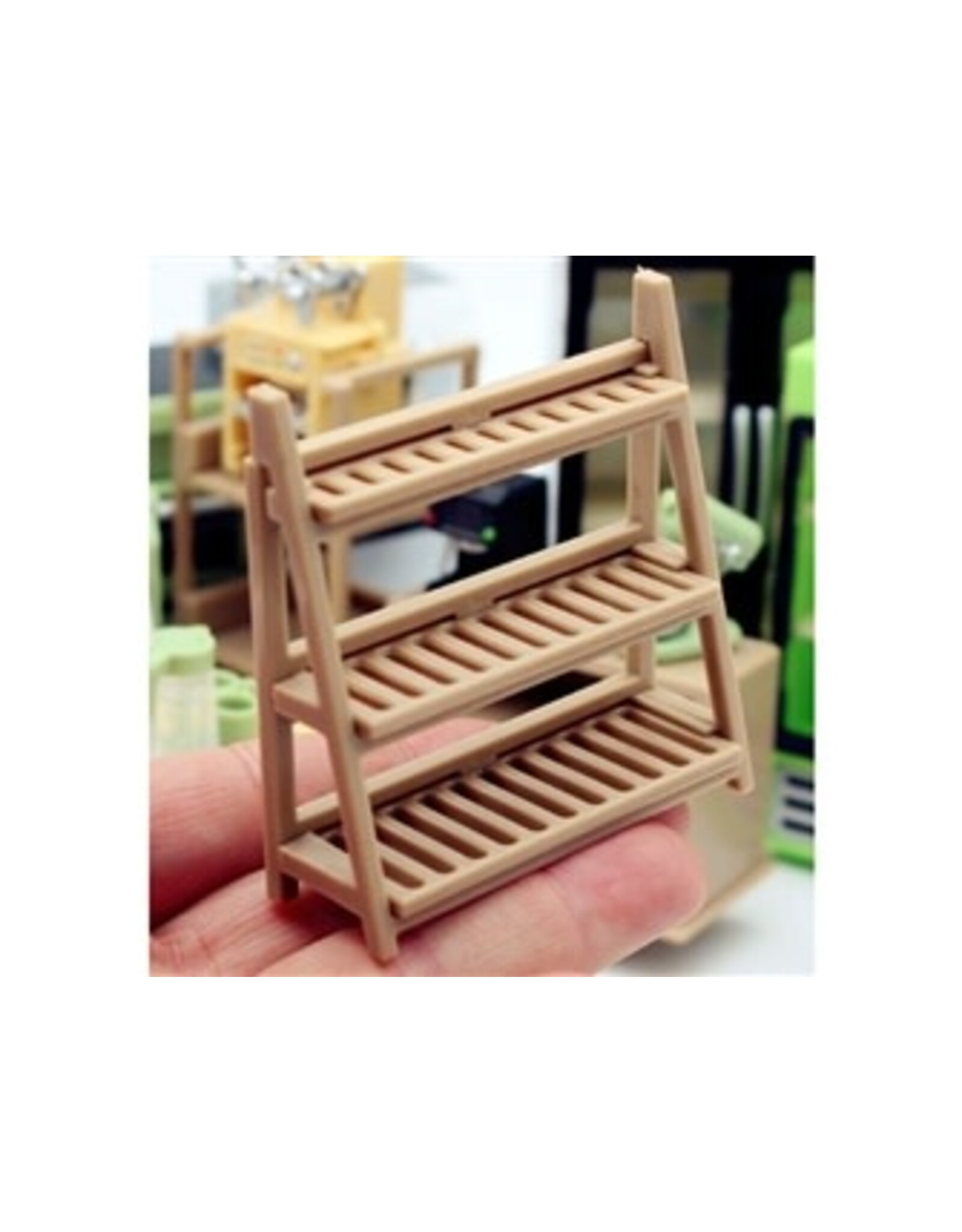 Étagère pour plantes en plastique (kit) - miniature 1:12