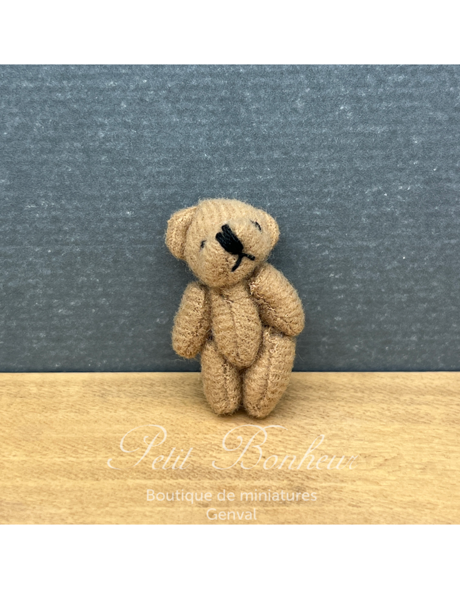 Ourson brun (petit) miniature 1:12
