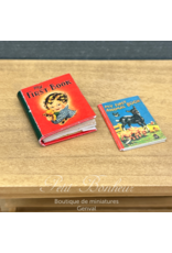 Ensemble de deux livres d'enfants, imprimés à l'intérieur - miniature 1:12