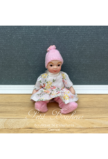 Bébé robe à fleurs