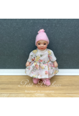 Bébé robe à fleurs