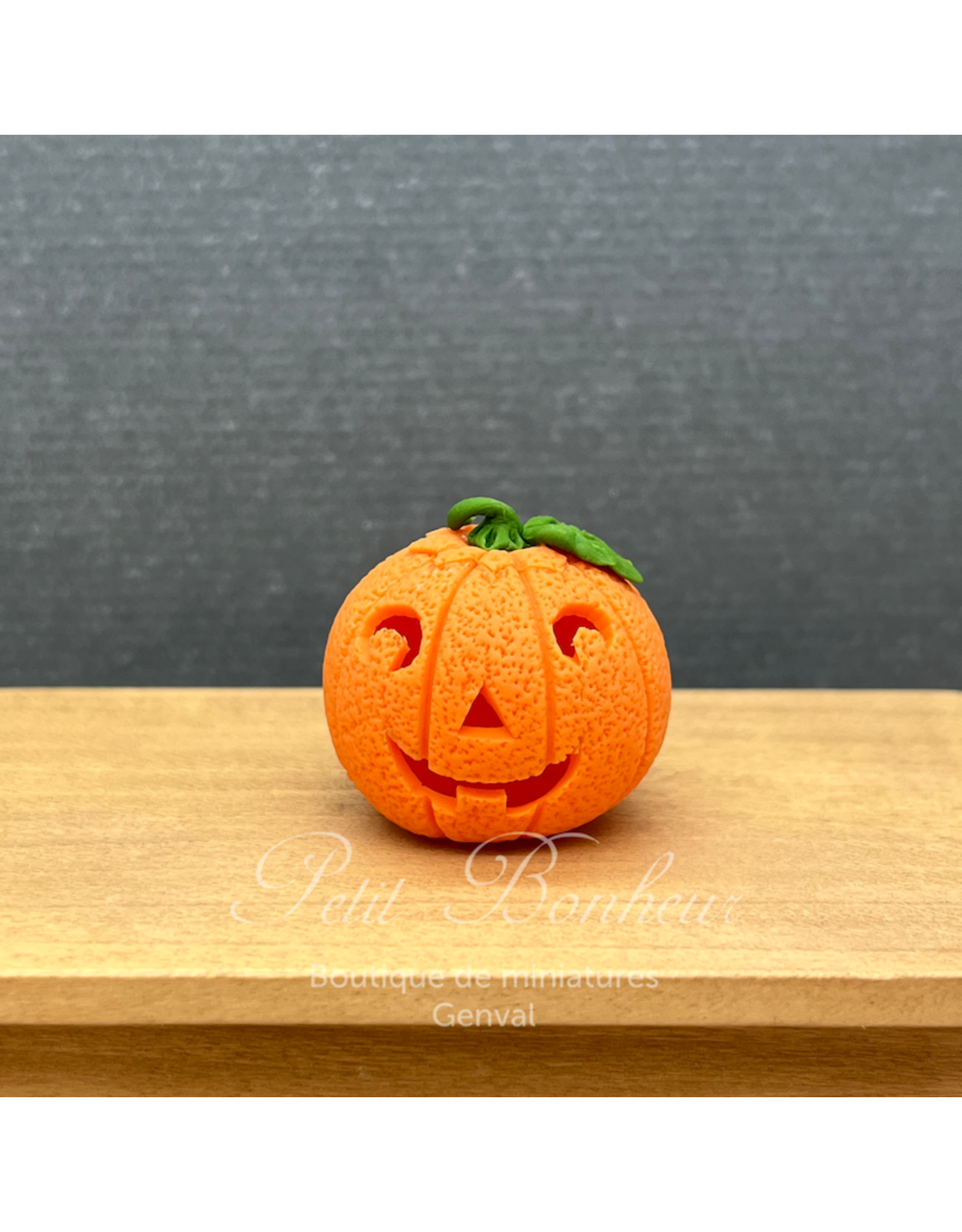 Citrouille d'Halloween - miniature 1:12