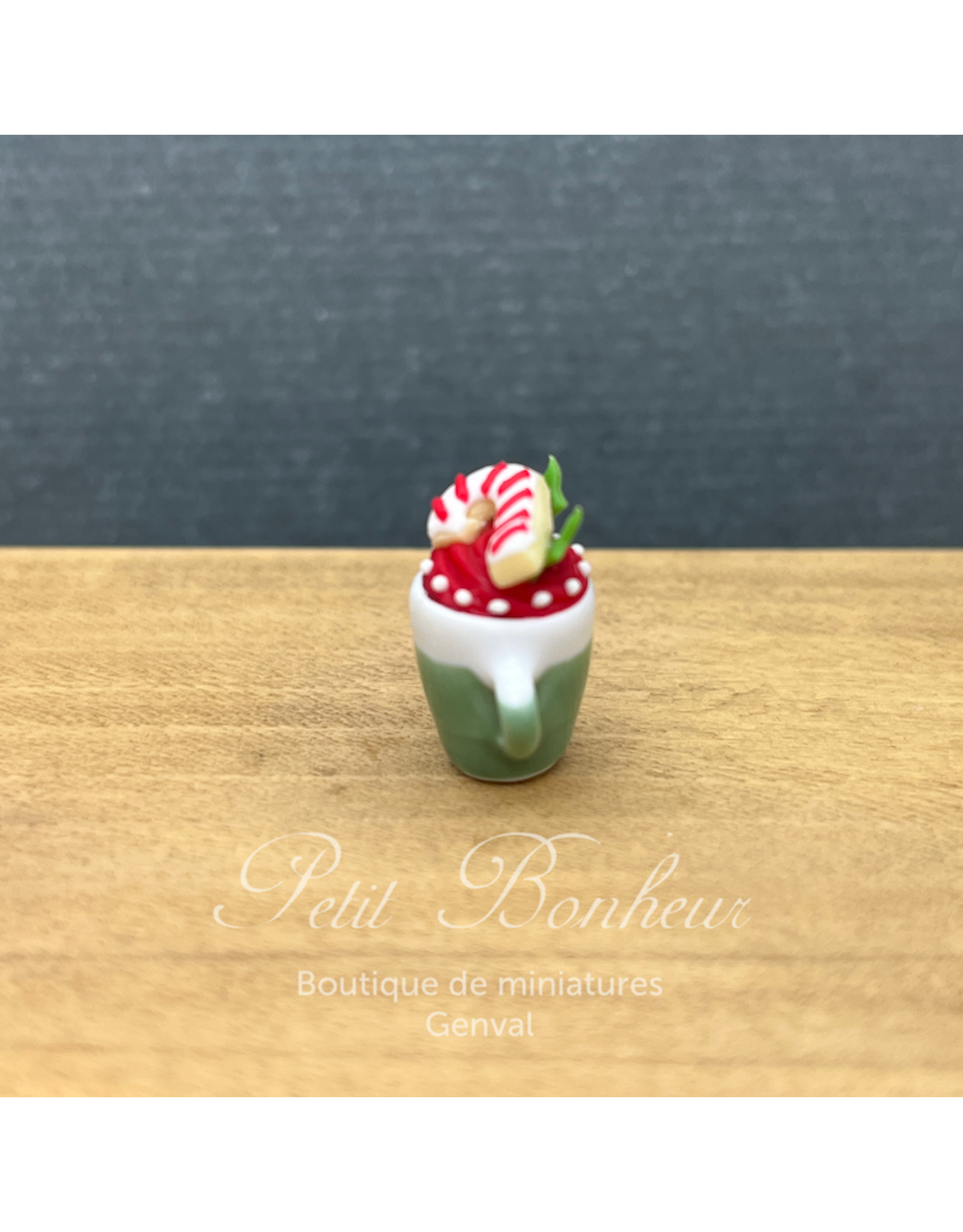 Mug cup cake de Noël