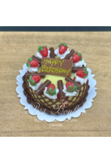 Grand gâteau d'anniversaire