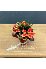 Rose de Noël - miniature 1:12