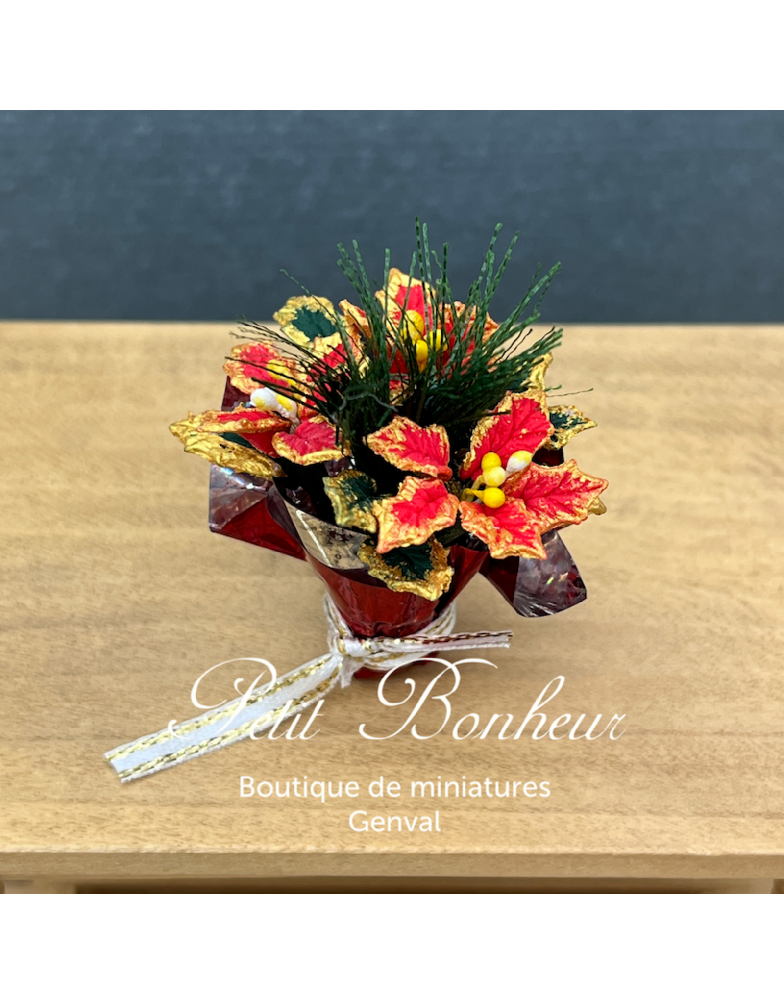 Rose de Noël - miniature 1:12