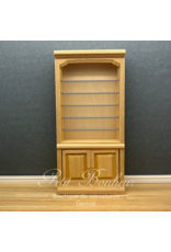 Bibliothèque non vernie