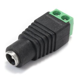 Fiche 12V Prise Jack Adaptateur single (Femelle)