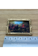 Tableau "chasse à courre"