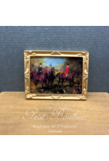 Tableau "chasse à courre"