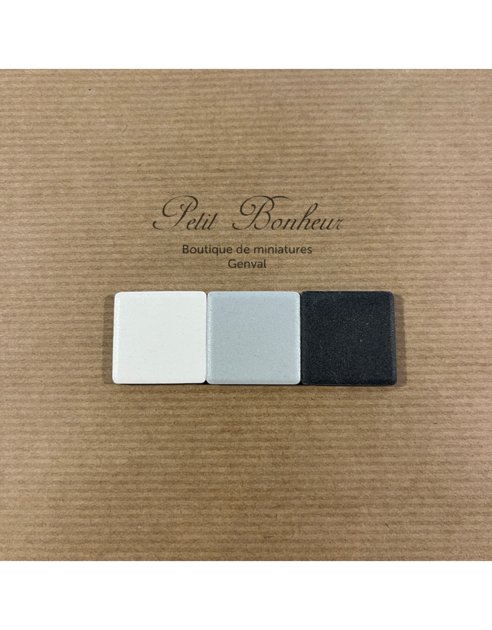 Carrelage mat 2,5cm/2,5cm (16pc)