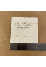 Carrelage mat 2,5cm/2,5cm (16pc)