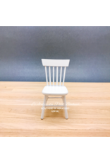 Chaise blanche, miniature 1:12
