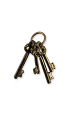 Trousseau de clés antiques miniature 1:12