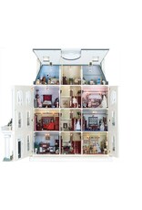 Maison de poupée Grosvenor Hall – Grande maison de poupée en bois à assembler (4 étages)