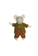 The Mouse Mansion Souris en peluche papa de Sam maison de souris – personnage miniature doux et familial