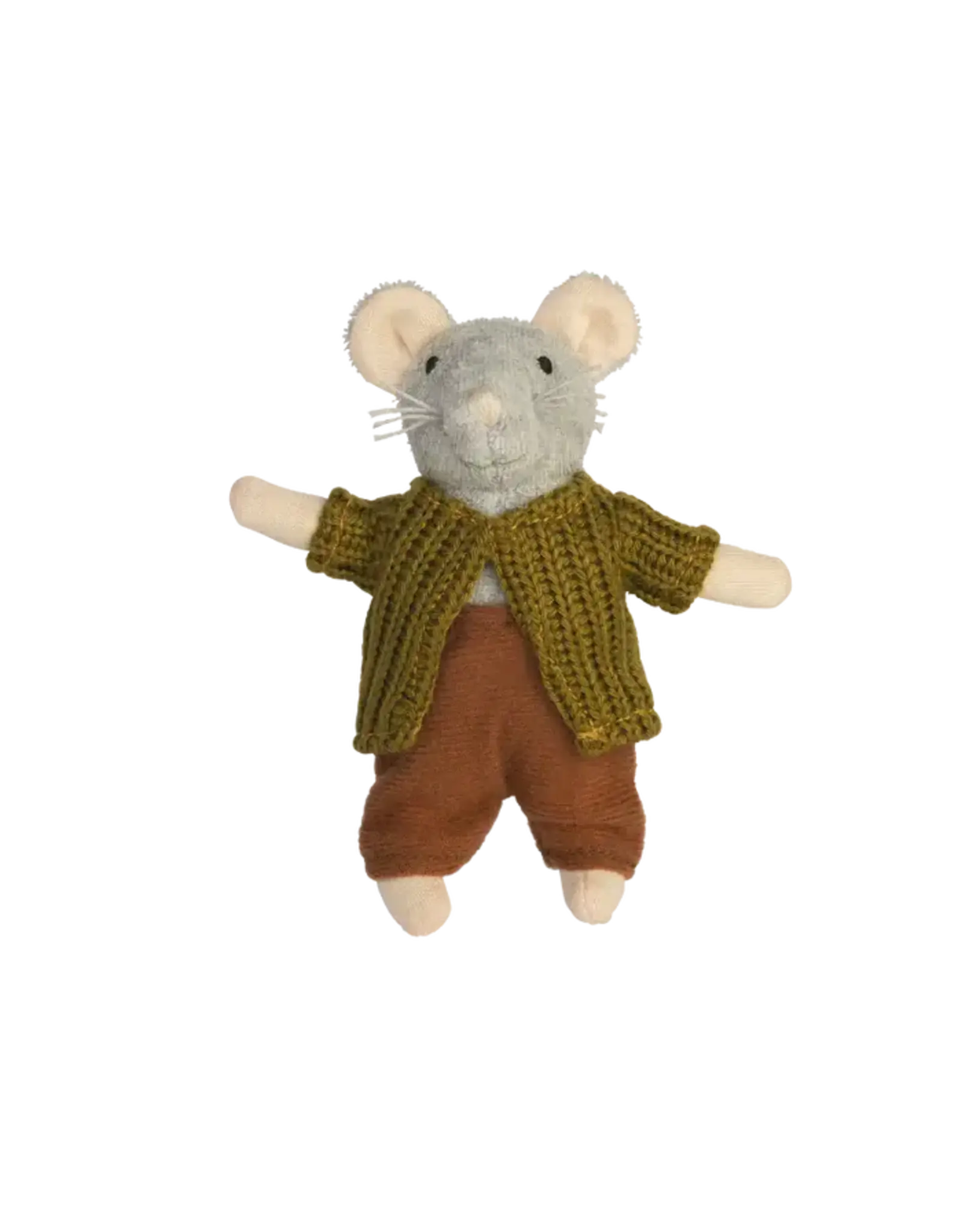 The Mouse Mansion Souris en peluche papa de Sam maison de souris – personnage miniature doux et familial