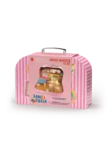 The Mouse Mansion Valise studio de ballet maison de souris à assembler Ella – univers miniature créatif transportable