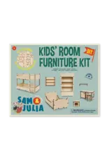 The Mouse Mansion Kit meubles chambre maison de souris à assembler – univers miniature créatif en bois