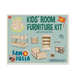 The Mouse Mansion Kit de mobilier DIY pour maison de poupée - Chambre d'enfant (Échelle 1:12)