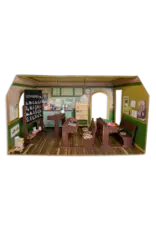 The Mouse Mansion Kit meubles école maison de souris à assembler – salle de classe miniature en bois