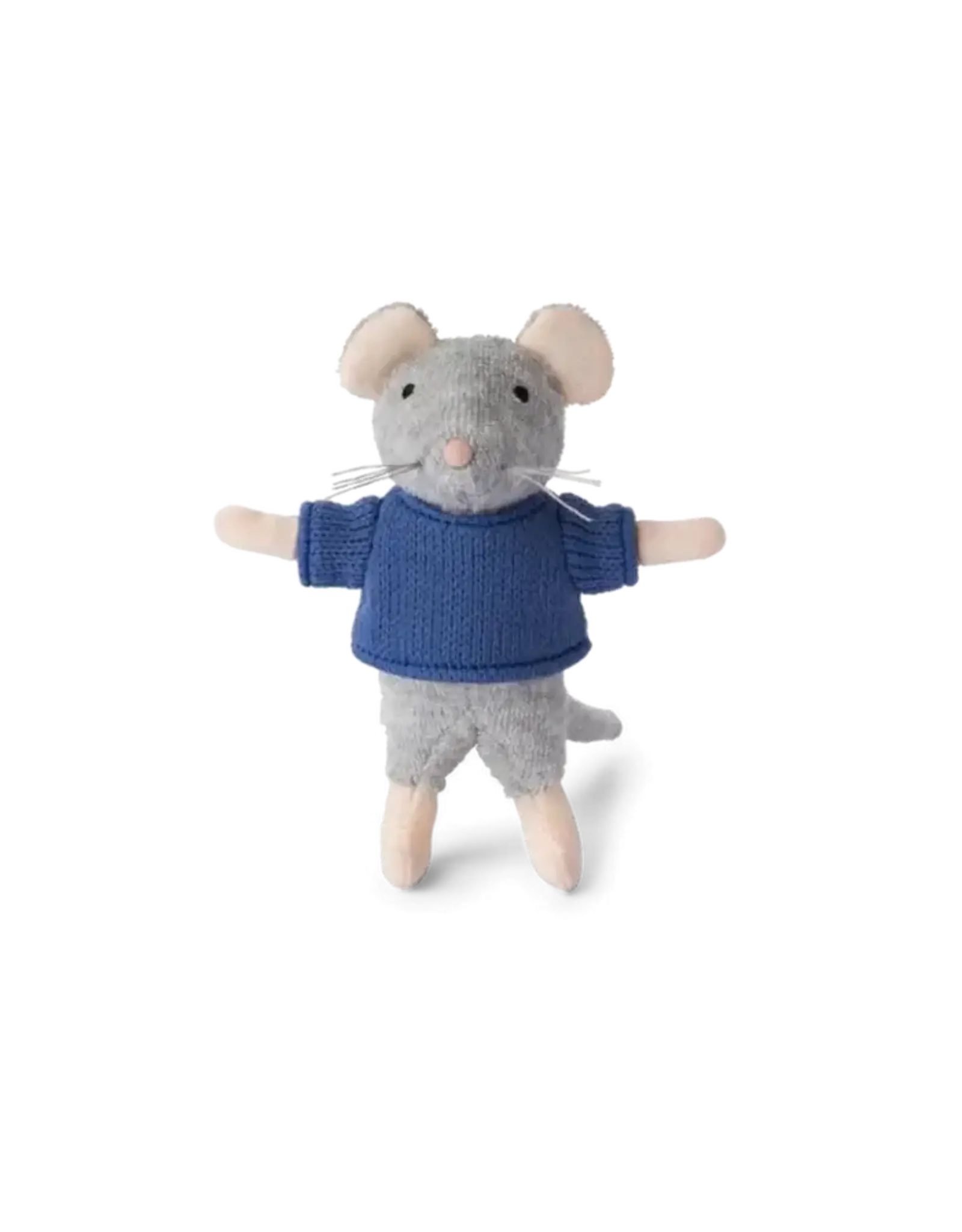 The Mouse Mansion Souris en peluche Sam maison de souris – personnage miniature doux et attachant